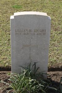Ismailia War Memorial Cemetery - Knight, Lilian Maud